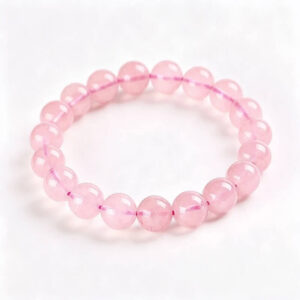Natural Madagascar Rose Quartz Bracelet (8mm)