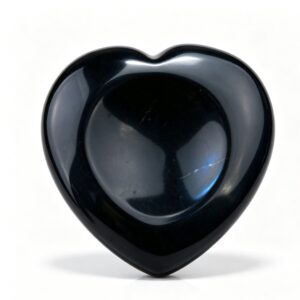 Natural Black Obsidian Thumb Stone