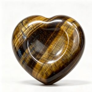 Natural Tiger Eye Thumb Stone